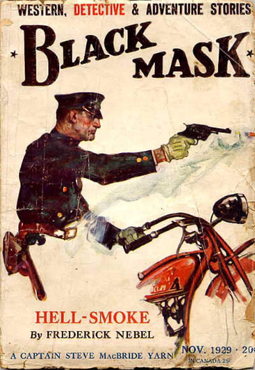 Black Mask November 1929