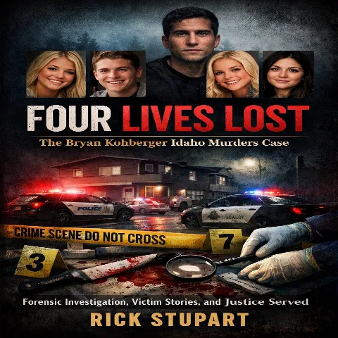Four Lives Lost: The Bryan Kohberger Idaho Murders Case: Forensic Investigation, Victim Stories, and Justice Served cover