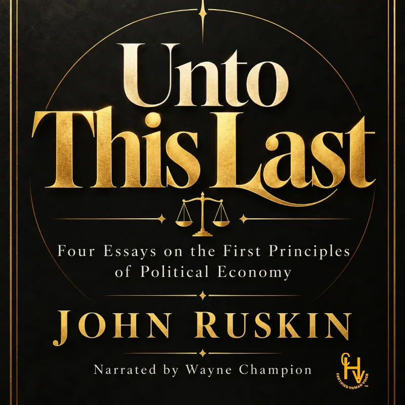 Unto This Last: Four Essays on the First Principles of Political Economy
